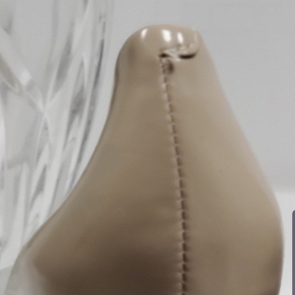 New Jessica Simpson Open-Toe Slip On Nude Wedges - Picture 8 of 8